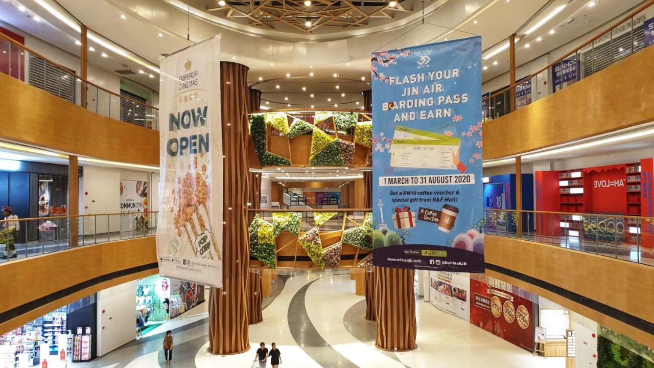 Jb City Ciq-R&F Shopping Mall Apartment Johor Bahru Zewnętrze zdjęcie